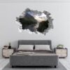 Mountain Wall Decal - Peel and Stick Wall Decal, Vinyl Print ,Nature Wall Decal, Wall Decor for Bedroom, Easy To apply, Wall Decor, Living Room Wall Sticker