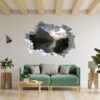 Mountain Wall Decal - Peel and Stick Wall Decal, Vinyl Print ,Nature Wall Decal, Wall Decor for Bedroom, Easy To apply, Wall Decor, Living Room Wall Sticker