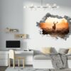 Deer Wall Sticker - Self Adhesive Wall Decal, Animal Wall Decal, Living Room Wall Sticker, Removable Vinyl, Wall Decor