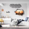 Deer Wall Sticker - Self Adhesive Wall Decal, Animal Wall Decal, Living Room Wall Sticker, Removable Vinyl, Wall Decor