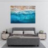 Tropical Sandy Beach 3D Window Effect Peel and Stick Wall Sticker Art Wall Decal Mural