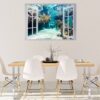 Underwater Life Wall Sticker - Peel and Stick Removable Wall Art - Printable Ocean Wall Art - Perfect for Bedroom and Living Room Wall Decoration