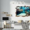 Underwater Life Wall Sticker - Peel and Stick Removable Wall Art - Printable Ocean Wall Art - Perfect for Bedroom and Living Room Wall Decoration