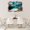 Underwater Life Wall Sticker - Peel and Stick Removable Wall Art - Printable Ocean Wall Art - Perfect for Bedroom and Living Room Wall Decoration