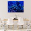 Coral Reef Wall Art - Printable Wall Art - Bedroom Wall Decoration - Vibrant Design - Self-Adhesive Vinyl Sticker