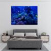 Coral Reef Wall Art - Printable Wall Art - Bedroom Wall Decoration - Vibrant Design - Self-Adhesive Vinyl Sticker