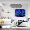 Coral Reef Wall Art - Printable Wall Art - Bedroom Wall Decoration - Vibrant Design - Self-Adhesive Vinyl Sticker