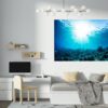 Sunken Treasure Wall Sticker Decal - Underwater Escape Art Mural - Playful Design - Bedroom Wall Décor