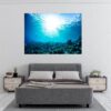 Sunken Treasure Wall Sticker Decal - Underwater Escape Art Mural - Playful Design - Bedroom Wall Décor