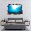 Sunken Treasure Wall Sticker Decal - Underwater Escape Art Mural - Playful Design - Bedroom Wall Décor