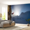 Self-Adhesive Mountain Climbing Wallpaper for Large Wall Art Décor