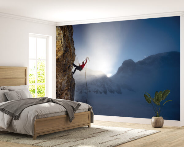 Self-Adhesive Mountain Climbing Wallpaper for Large Wall Art Décor