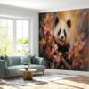 Peel and Stick Panda Wallpaper for Large Wall Décor