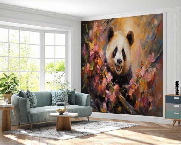 Peel and Stick Panda Wallpaper for Large Wall Décor