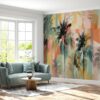 Peel and Stick Palm Tree Wallpaper for Large Wall Spaces