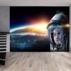 Vinyl Planet and Galaxy Design Wallpaper for Wall Décor